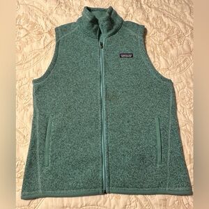 Patagonia Teal Fleece Vest